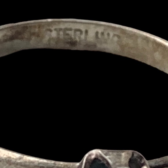 Sterling Silver Aquarium Blue Ring - Picture 5 of 9